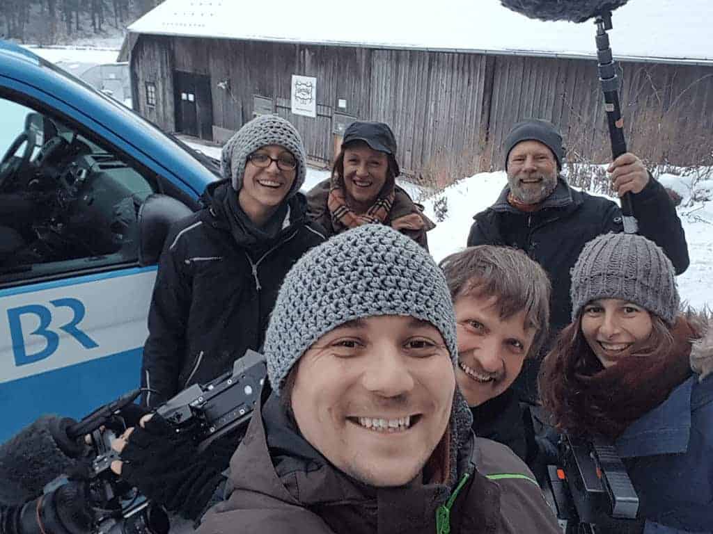 A Schnee war schee