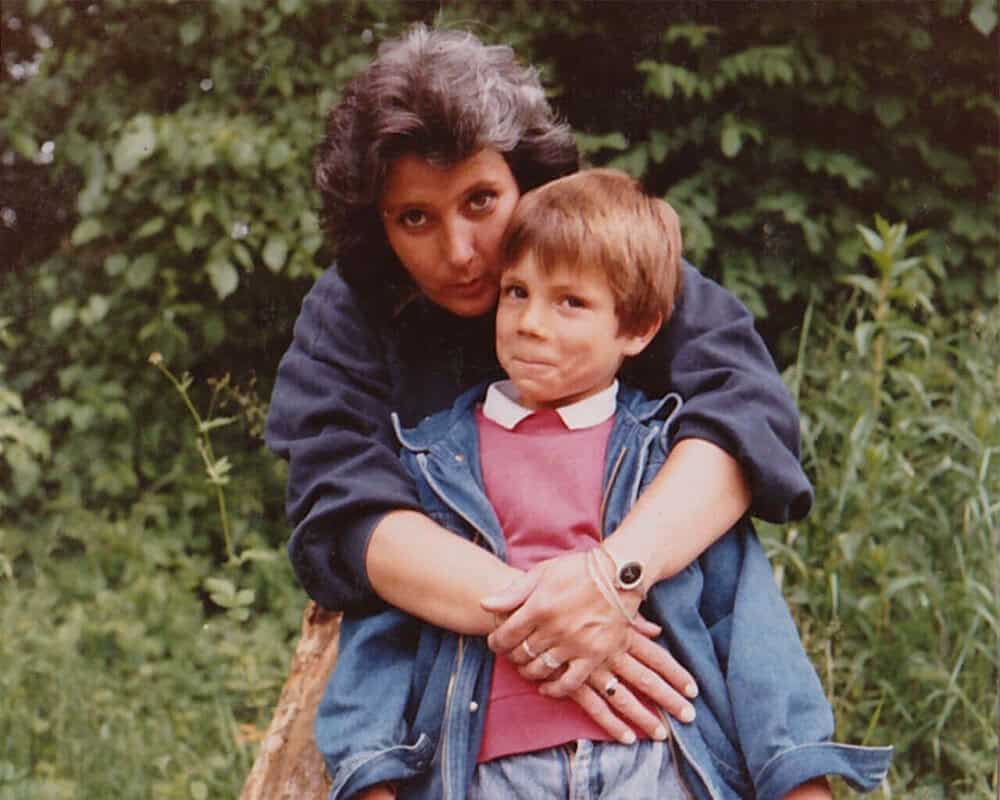 Christian und seine Mama Petra